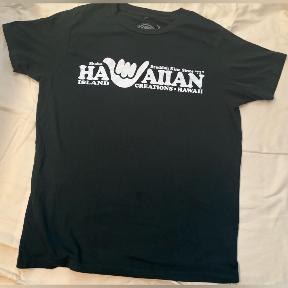Hawaiian Island Creations Dark Green Kids T-Shirt